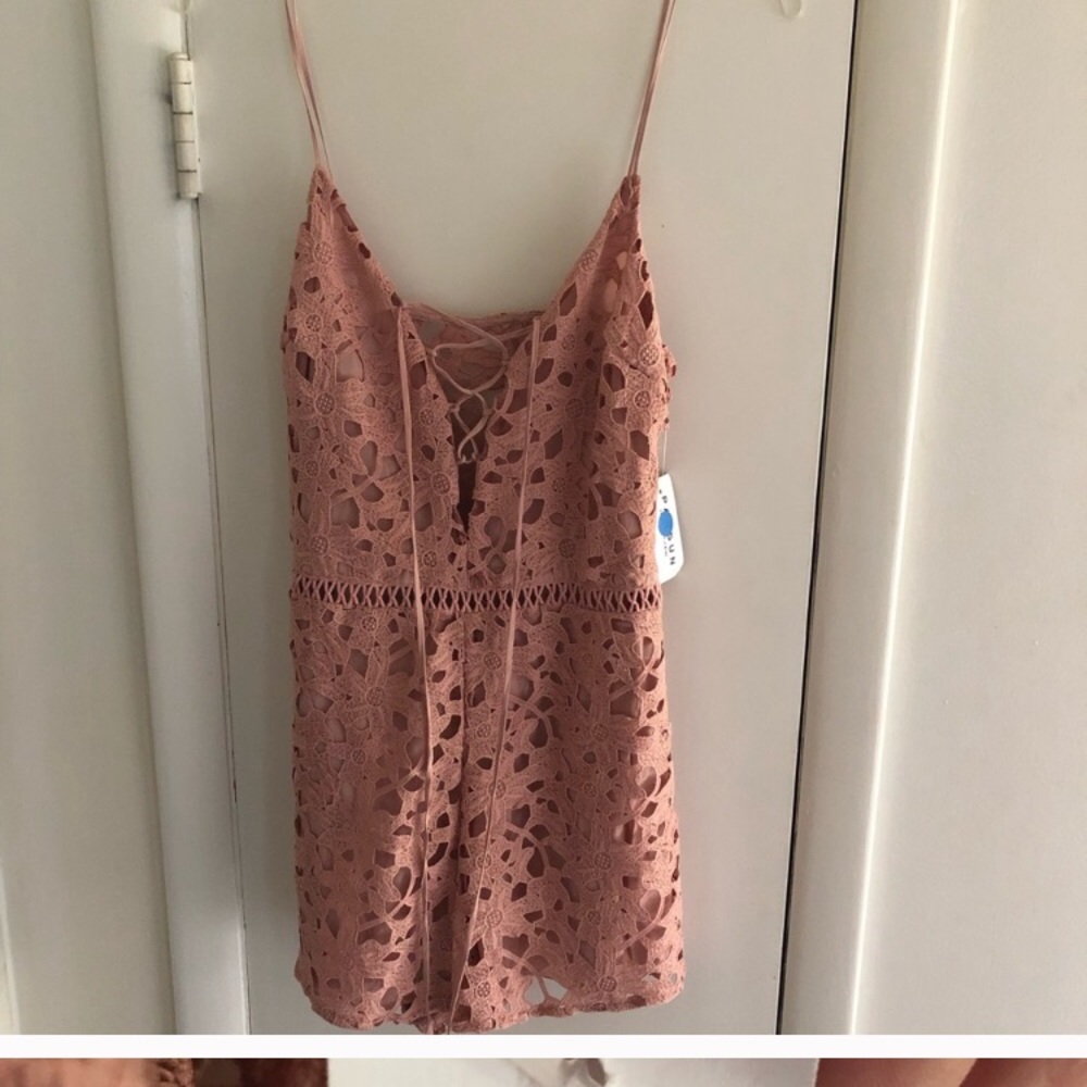 Kendall & Kylie Rose Lace Romper New